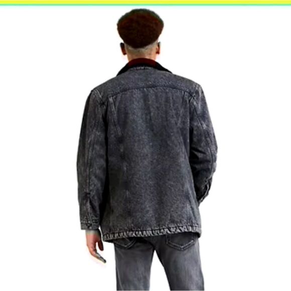 LEVIS LONG SHERPA TRUCKER JACKET - Picture 2 of 11